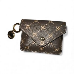 Nine West Brown Patterned Women's Small Wallet / Purse - EUC